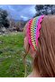 Şerit Örgü Bandana - 3