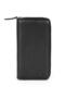 Dkl3016-1 Large Volume Zippered Black Women's Wallet & Card Holder in Purse Form