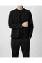 Italian Style Slim Fit Seasonal Men's Suede Coats Slim Jacket Black T4907 - 3