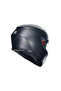 K3 Mat Siyah Kapalı Kask - 3