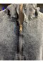Women’s Stone-Embellished Special Design Embroidered Denim Jacket - 6