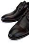 Men's Genuine Leather Brown Classic Shoes - 4