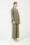 Hatunatila Stone Detailed Double Suit 25206 Khaki - 4