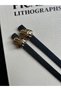 2-Pack Logic Embossed Heart Pattern Women's Gold Buckle Belt Jacket Belt Dress Belt Trouser Belt