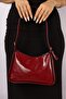Elysara Eb0509 |   Crinkled Patent Leather Showy Portfolio Bag - 4