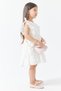 Girl's Ruffled and Embroidered Detailed Dress - 2
