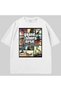 Gta San Andreas Cover Art Oversized T-Shirt