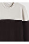 Esvab • Modern & Distinctive Zero Roba Collar Color Block Men's Knitwear Sweater - 7