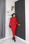 Women's High-Neck Knit Pencil Dress, Standard Size, Suitable for Weight 40/60 Kg, Height 125 Cm. - 2