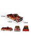 4-Piece Metal Toy Car Set - Diecast Alloy Durable Racing Cars - Gift Pack - 3