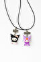 2-Pack Kuromi Cinnamoroll Designed Best Friends Friendship Necklace - 2