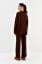 Knitwear Pants Sweater Set Brown - 5