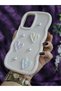Samsung Galaxy A23 Compatible Soft Stylish Phone Case with Shiny Heart & Pearl Detail - 2