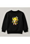 Sonic Printed Crew Neck 100% Cotton Kids Sweatshirt