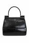 Women’s Elegant Party Handbag – Shiny Evening Top Handle Mini Bag – 22 × 15 cm - 2