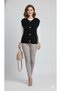 Knitted Sweater Vest |   Stylish and Warm Women's Knit Vest with Buttons and Pocket Detail