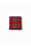 Plaid Red Double-Sided Thick Christmas Shawl - 5