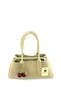 Women's Cherry Charm Detailed Suede Hand and Shoulder Bag - 6