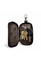 Genuine leather keychain