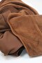 59504 Plus Size Piped Inne Ş Fleece-Lined Leggings - Brown - 4