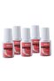 5pcs Professional Brush-on Nail Glue Clear