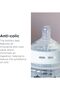 Baby Bottles, Natural Start Anti-Colic Baby Bottle with Slow Flow Breast-Like Teat, 260ml, 0m+, Self-Sterilising, Baby Feeding Essentials, Pack of 3 - 5