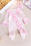 Lace-Trimmed 100% Cotton Baby Girl Romper