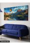 Oil Painting Look Flying Balloon One Piece Canvas - Canvas Painting