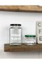 Jar for Filter Coffee Glass Decorative Pantry Coffee Jar Tea Sugar Jar Coffee with Label - 6