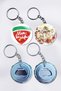 Twinkling Watermelon Bag Ornament Keychain Charm (2 Pcs)