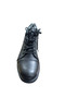 Konay D76 Genuine Leather Lace-Up Zipper Men's Boots - 2