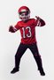 Kids Boy Zombie Football Player Costume, Multicolor