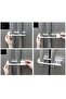 4 Pieces Rail Cabinet Lock Child Baby Safety Safety Lock - 6
