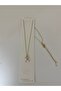 Steel R Letter Stone Necklace - 4