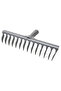 Galvanized Rake - Quantity [C[Piece] - Quantity] 350 mm 14 - 2