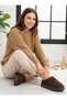 ®   I Lifestyle Uggysy Women's Embroidered Detailed Fur-Lined Slippers - 6
