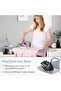 48 x 13.5 in Carbon Steel Ironing Board with Iron Rest, 4-Layer Heat-Resistant Cover, 7 Heig - 4