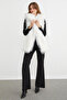 Faux Fur Vest with Belt Detail - 5