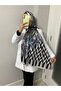 Mineleşarp Voile Fabric with Floral and Geometric Patterns, Stylish Shawl, No Ironing Needed - 2