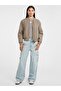 Jeans Women's Wool Blend Bomber Jacket - 2