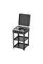 4-Burner Gas Stove, Electronic Ignition, Integrated Stand, Camping kitchen, Home, Outdoor - 2