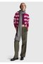 Women's Plum 100% Merino Crew Neck Short Sleeve Sweater - 5