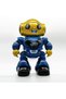Smart Interactive Robot, Programmable Remote Control, Sings, Dances, Walks, LED Lights, Blue