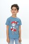 Boy's Printed Crew Neck Short Sleeve T-Shirt - 2