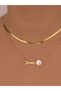 Smile Emoji Italian Chain Combination Necklace Set Steel Smile Non-Tarnish Gift Friend Necklace - 7