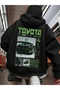 Snow Masked Ninja Toyota Unisex Sweatshirt Cardigan 3 Thread Threaded Sweatshirt - 3