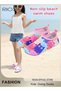 Kids Water Shoes Beach Socks 32/33,Toddler Baby Girls Boys Barefoot,Quick-Dry Non-Slip Swim Socks - 8
