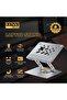 Laptop Stand, 360° Rotation Base, Foldable & Portable, Home, Office, Personal use, Rust Proof - 3