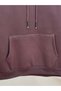 Cady Hooded Kangaroo Pocket Sweatshirt-Ci3577 Brown - 4