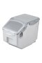 10KG Rice Storage Container with Wheels, Sealed Moistureproof Plastic Grain & Food Box